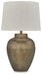 Madney - Metal Table Lamp - Antique Gold Finish – Table Lamps by Signature Design by Ashley® at Furniture Wholesale Plus , Nashville furniture store