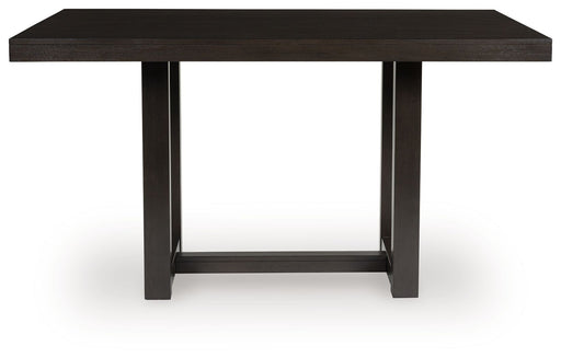 Neymorton - Rectangular Dining Room Counter Table - Dark Grayish Brown – Counter Tables by Signature Design by Ashley® at Furniture Wholesale Plus , Nashville furniture store