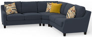 Foley - Sectional With Comfort Coil Seating And 4 Included Accent Pillows - Premium Stationary Sectionals from Jackson - Just $2299! Shop now at Furniture Wholesale Plus  We are the best furniture store in Nashville, Hendersonville, Goodlettsville, Madison, Antioch, Mount Juliet, Lebanon, Gallatin, Springfield, Murfreesboro, Franklin, Brentwood