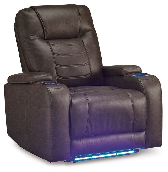 Schooner Rocks - Power Recliner / Adj Headrest – Reclining Chairs by Signature Design by Ashley® at Furniture Wholesale Plus , Nashville furniture store