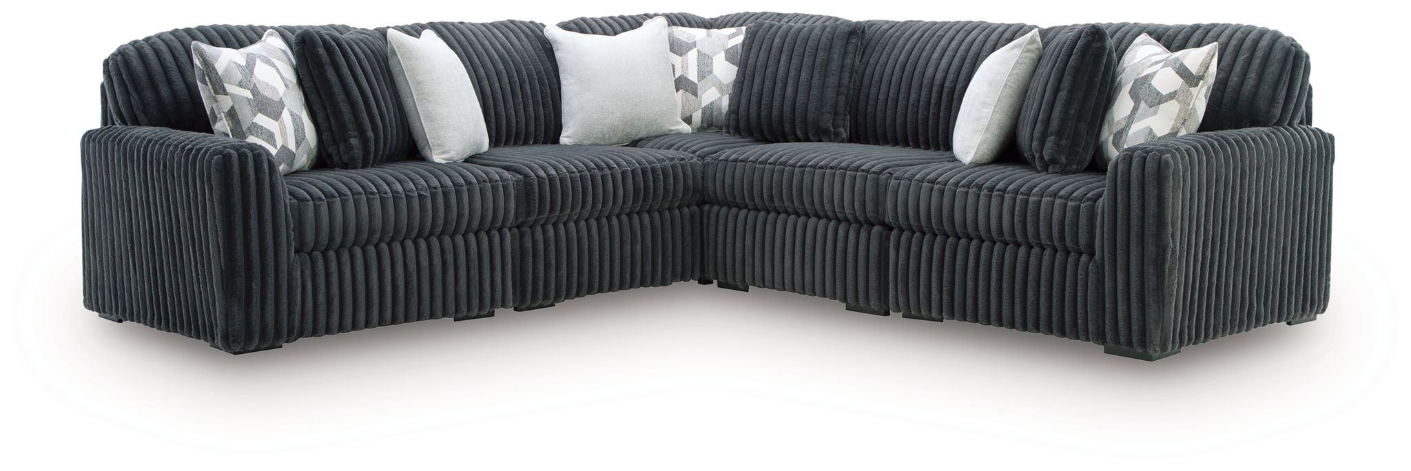 Midnight-Madness - Sectional – Stationary Sectionals by Signature Design by Ashley® at Furniture Wholesale Plus , Nashville furniture store