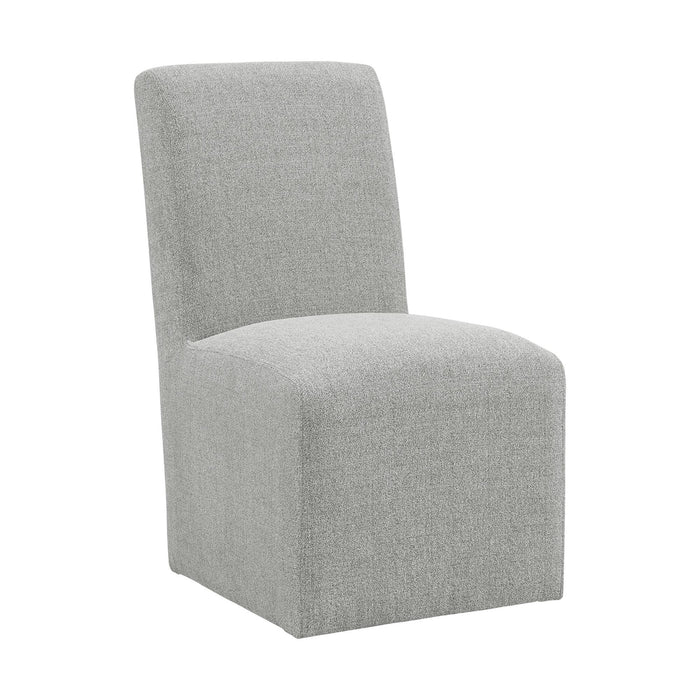 Nero - Upholstered Side Chair (Set of 2) - Gray – Chair Sets by Elements International at Furniture Wholesale Plus , Nashville furniture store