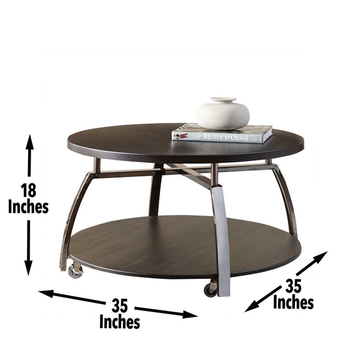 Coham - Cocktail Table - Brown – Cocktail Tables by Steve Silver Furniture at Furniture Wholesale Plus , Nashville furniture store