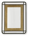 Beelman - Accent Mirror - Black / Brown – Accent Mirrors by Signature Design by Ashley® at Furniture Wholesale Plus , Nashville furniture store