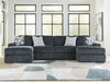 Midnight-Madness - Sectional – Stationary Sectionals by Signature Design by Ashley® at Furniture Wholesale Plus , Nashville furniture store