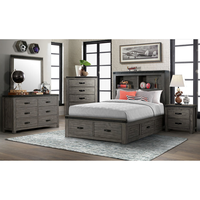 Wade - Youth 6-Drawer Dresser – Dressers by Elements International at Furniture Wholesale Plus , Nashville furniture store
