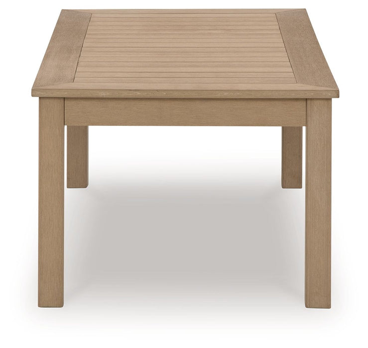 Hallow Creek - Rectangular Cocktail Table - Driftwood – Coffee Tables by Signature Design by Ashley® at Furniture Wholesale Plus , Nashville furniture store