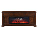 Fireplace TV Consoles - 512 84" Console With Fire FTS - Brown – Fireplace TV Stands by Liberty Furniture at Furniture Wholesale Plus , Nashville furniture store