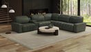 Spoleto - 6 Piece Power Reclining Sectional - Pine – Reclining Sectionals by Jackson at Furniture Wholesale Plus , Nashville furniture store