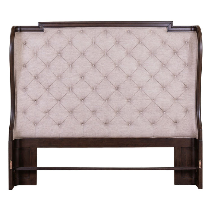 Providence Park - Upholstered Shelter Headboard – Upholstered Headboards by Liberty Furniture at Furniture Wholesale Plus , Nashville furniture store
