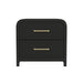 Ridgemont - 2-Drawer Nightstand With USB – Nightstands w/ Charging Stations by Elements International at Furniture Wholesale Plus , Nashville furniture store