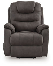 Snowfield - Power Lift Recliner - Gunmetal – Lift Chairs by Signature Design by Ashley® at Furniture Wholesale Plus , Nashville furniture store