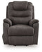 Snowfield - Power Lift Recliner - Gunmetal – Lift Chairs by Signature Design by Ashley® at Furniture Wholesale Plus , Nashville furniture store