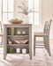 Harperfeld - Rectangular Dining Room Counter Table - Natural / Gray – Counter Tables by Signature Design by Ashley® at Furniture Wholesale Plus , Nashville furniture store