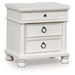 Rowlenstown - Three Drawer Night Stand – Nightstands w/ Charging Stations by Signature Design by Ashley® at Furniture Wholesale Plus , Nashville furniture store