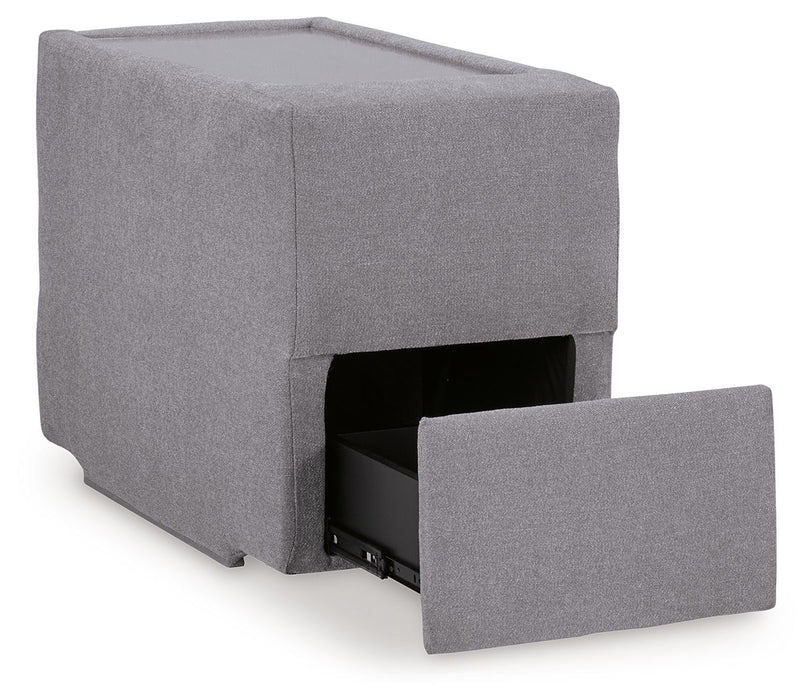 Modmax - L-Shaped Sectional - Granite – Stationary Sectionals by Signature Design by Ashley® at Furniture Wholesale Plus , Nashville furniture store