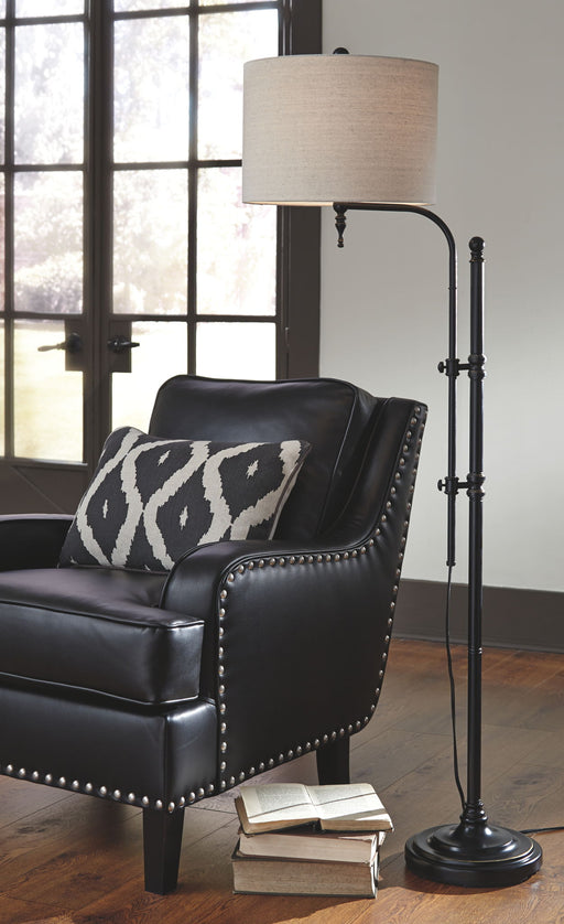 Anemoon - Metal Lamp - Premium Floor Lamps from Signature Design by Ashley® - Just $128! Shop now at Furniture Wholesale Plus  We are the best furniture store in Nashville, Hendersonville, Goodlettsville, Madison, Antioch, Mount Juliet, Lebanon, Gallatin, Springfield, Murfreesboro, Franklin, Brentwood