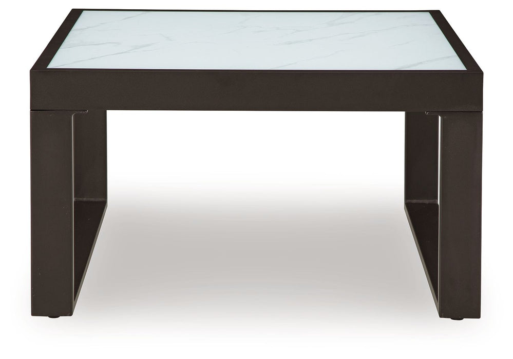 Beachloft - Square Cocktail Table - Black / Gray – Coffee Tables by Signature Design by Ashley® at Furniture Wholesale Plus , Nashville furniture store