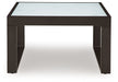 Beachloft - Square Cocktail Table - Black / Gray – Coffee Tables by Signature Design by Ashley® at Furniture Wholesale Plus , Nashville furniture store