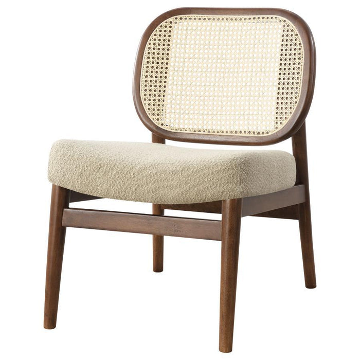 Rayo - Rattan Cane Back Accent Chair With Padded Seat - Premium Accent Chairs from Coaster Fine Furniture - Just $289! Shop now at Furniture Wholesale Plus  We are the best furniture store in Nashville, Hendersonville, Goodlettsville, Madison, Antioch, Mount Juliet, Lebanon, Gallatin, Springfield, Murfreesboro, Franklin, Brentwood