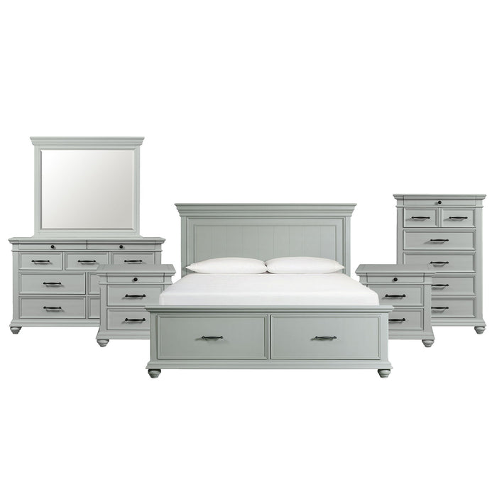 Slater - Platform Storage Bedroom Set – 3 Piece Bedroom Sets by Elements International at Furniture Wholesale Plus , Nashville furniture store