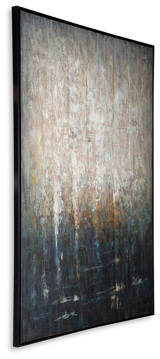 Montgain - Wall Art - Tan / Black – Canvas Art by Signature Design by Ashley® at Furniture Wholesale Plus , Nashville furniture store