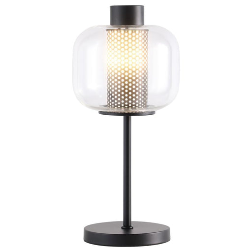 Ingrid - Glass Shade Bedside Table Lamp - Black - Premium Table Lamps from Coaster Fine Furniture - Just $139! Shop now at Furniture Wholesale Plus  We are the best furniture store in Nashville, Hendersonville, Goodlettsville, Madison, Antioch, Mount Juliet, Lebanon, Gallatin, Springfield, Murfreesboro, Franklin, Brentwood