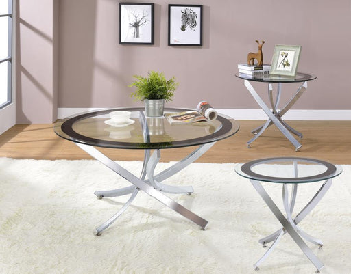 Brooke - Round Coffee Table Set – Table Sets by Coaster Fine Furniture at Furniture Wholesale Plus , Nashville furniture store