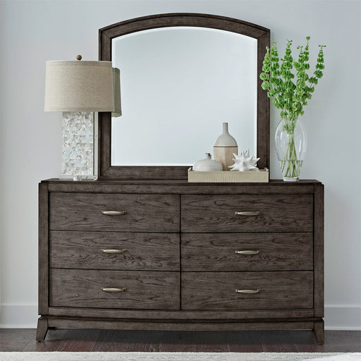Avalon - 6 Drawer Dresser – Dresser & Mirror by Liberty Furniture at Furniture Wholesale Plus , Nashville furniture store