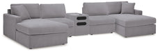 Modmax - Sectional - Granite – Stationary Sectionals by Signature Design by Ashley® at Furniture Wholesale Plus , Nashville furniture store