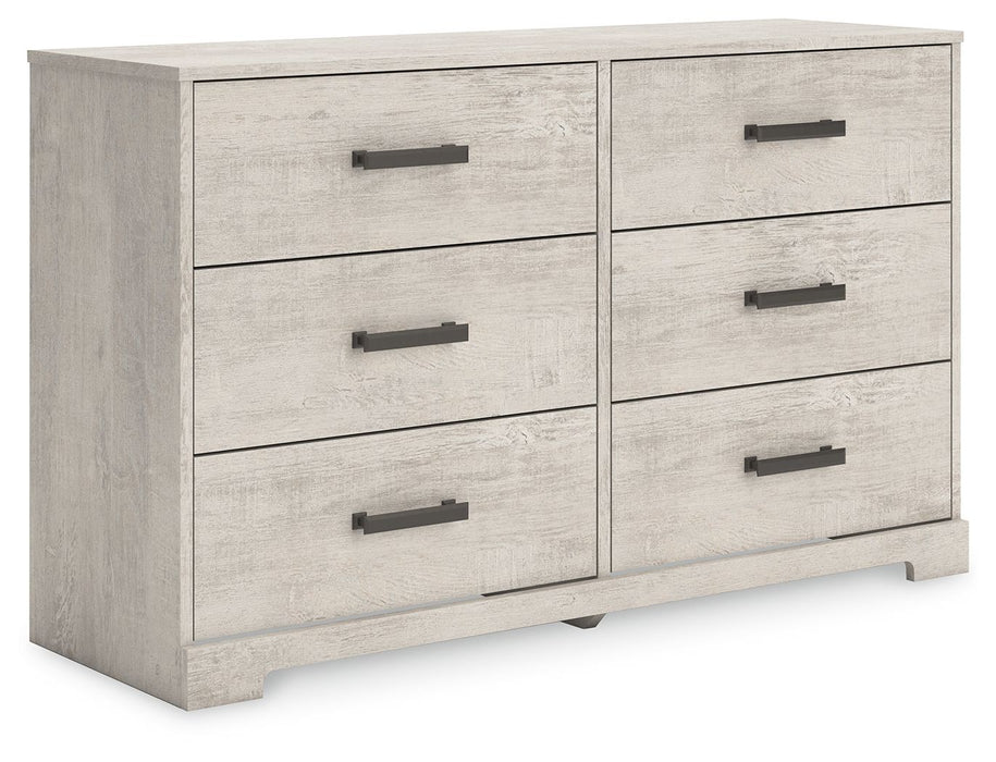 Shawburn - Six Drawer Dresser - Gray – Dressers by Signature Design by Ashley® at Furniture Wholesale Plus , Nashville furniture store