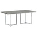 Sterling - Rectangular Dining Table - Gray – Dining Tables by Coaster Fine Furniture at Furniture Wholesale Plus , Nashville furniture store