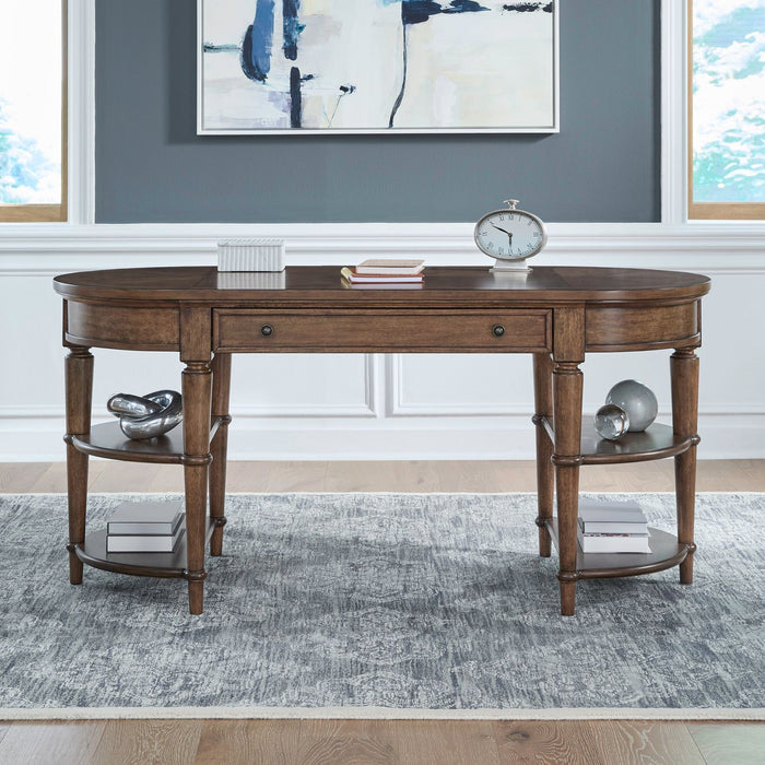 Harrison Heights - Writing Desk - Sienna – Writing Desks by Liberty Furniture at Furniture Wholesale Plus , Nashville furniture store