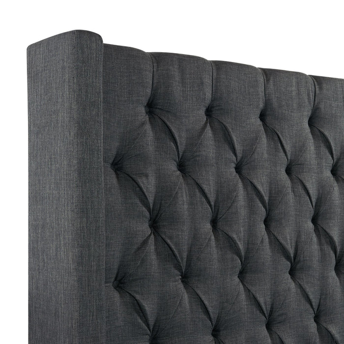 Morrow - Bed – Upholstered Beds by Elements International at Furniture Wholesale Plus , Nashville furniture store