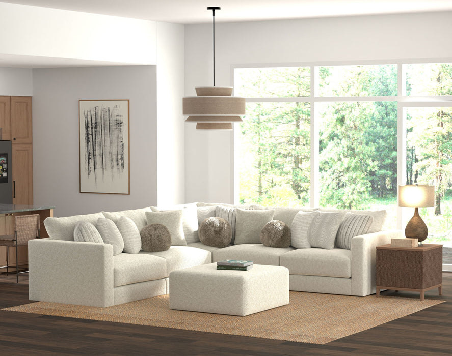 Ritzy - Modular Sofa And Included Cocktail Ottoman – 2 Piece Living Room Sets by Jackson at Furniture Wholesale Plus , Nashville furniture store