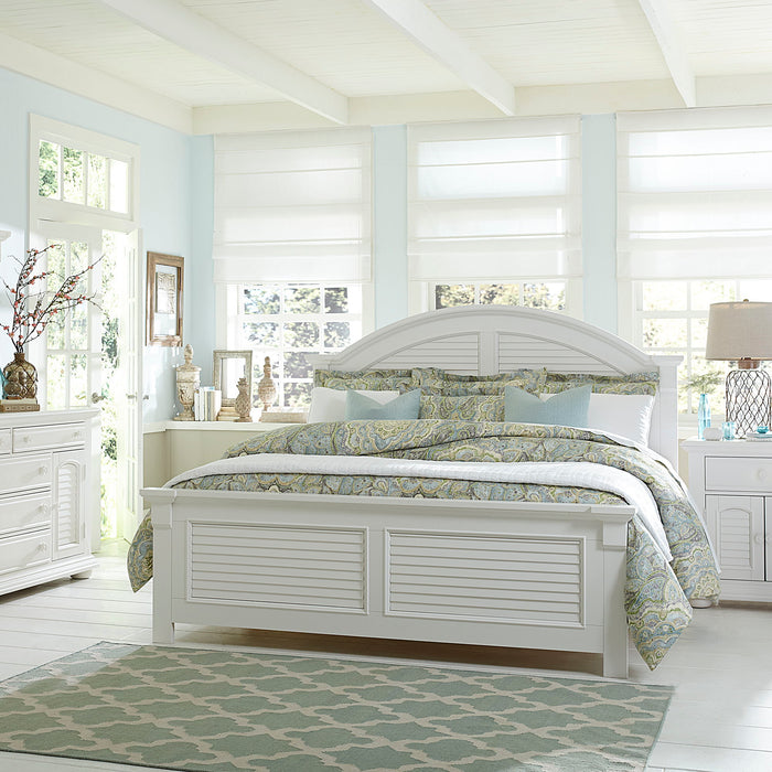 Summer House - Panel Bedroom Set – 3 Piece Bedroom Sets by Liberty Furniture at Furniture Wholesale Plus , Nashville furniture store