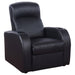 Cyrus Home Theater Upholstered Recliner Black - Premium Recliner from Coaster Z2 Standard - Just $650! Shop now at Furniture Wholesale Plus  We are the best furniture store in Nashville, Hendersonville, Goodlettsville, Madison, Antioch, Mount Juliet, Lebanon, Gallatin, Springfield, Murfreesboro, Franklin, Brentwood