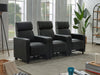 Toohey Upholstered Tufted Recliner Home Theater Set - Premium Living Room Set from Coaster Z2 Standard - Just $990! Shop now at Furniture Wholesale Plus  We are the best furniture store in Nashville, Hendersonville, Goodlettsville, Madison, Antioch, Mount Juliet, Lebanon, Gallatin, Springfield, Murfreesboro, Franklin, Brentwood