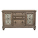 Simply Elegant - Credenza - Heathered Taupe – Credenzas by Liberty Furniture at Furniture Wholesale Plus , Nashville furniture store