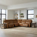 Cooper - 6 Piece Sectional – Reclining Sectionals by Liberty Furniture at Furniture Wholesale Plus , Nashville furniture store