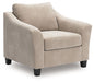 Willarae - 2 Pc. - Chair And A Half, Ottoman - Taupe – Stationary Chair & Ottoman by Benchcraft® at Furniture Wholesale Plus , Nashville furniture store