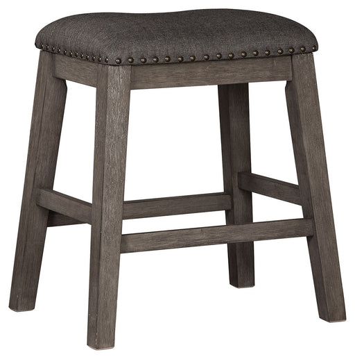 Caitbrook - Gray - Upholstered Stool (Set of 2) - Premium Stool Sets from Signature Design by Ashley® - Just $148! Shop now at Furniture Wholesale Plus  We are the best furniture store in Nashville, Hendersonville, Goodlettsville, Madison, Antioch, Mount Juliet, Lebanon, Gallatin, Springfield, Murfreesboro, Franklin, Brentwood