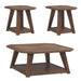 Carolina Park - Optional 3 Piece Set - Amber Brown – Table Sets by Liberty Furniture at Furniture Wholesale Plus , Nashville furniture store