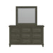 Canterbury - Dresser And Mirror Set – Dresser & Mirror by Elements International at Furniture Wholesale Plus , Nashville furniture store