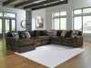 Midnight-Madness - Sectional – Stationary Sectionals by Signature Design by Ashley® at Furniture Wholesale Plus , Nashville furniture store