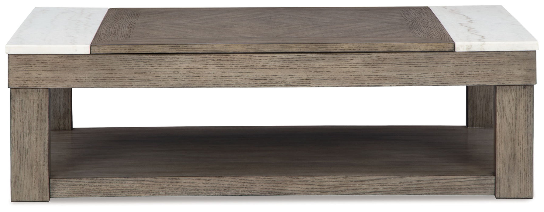 Loyaska - Lift Top Cocktail Table - Grayish Brown / White – Cocktail Tables by Signature Design by Ashley® at Furniture Wholesale Plus , Nashville furniture store