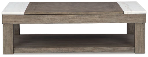 Loyaska - Lift Top Cocktail Table - Grayish Brown / White – Cocktail Tables by Signature Design by Ashley® at Furniture Wholesale Plus , Nashville furniture store