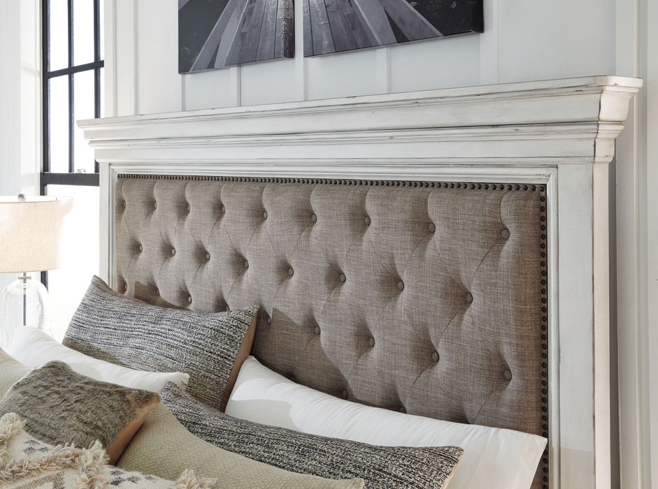 Kanwyn - Upholstered Panel Bed – Upholstered Beds by Benchcraft® at Furniture Wholesale Plus , Nashville furniture store