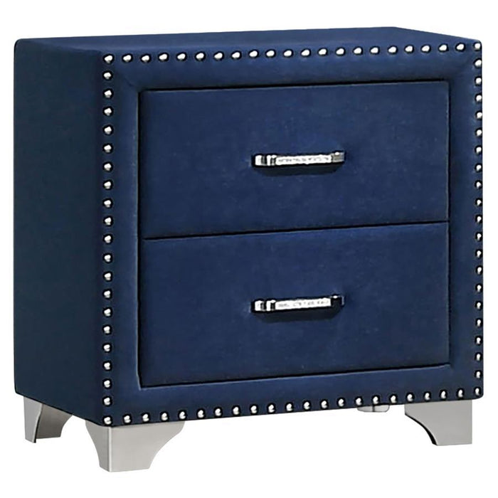 Melody - Upholstered 2-Drawer Nightstand – Accent Nightstands by CoasterEveryday at Furniture Wholesale Plus , Nashville furniture store
