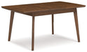 Lyncott - Rectangular Dining Room Butterfly Extension Table - Brown – Dining Tables with Extensions by Signature Design by Ashley® at Furniture Wholesale Plus , Nashville furniture store
